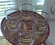 Four Poison Drinking Glasses