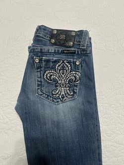 Miss Me Embellished Fleur-de-Lis Jeans