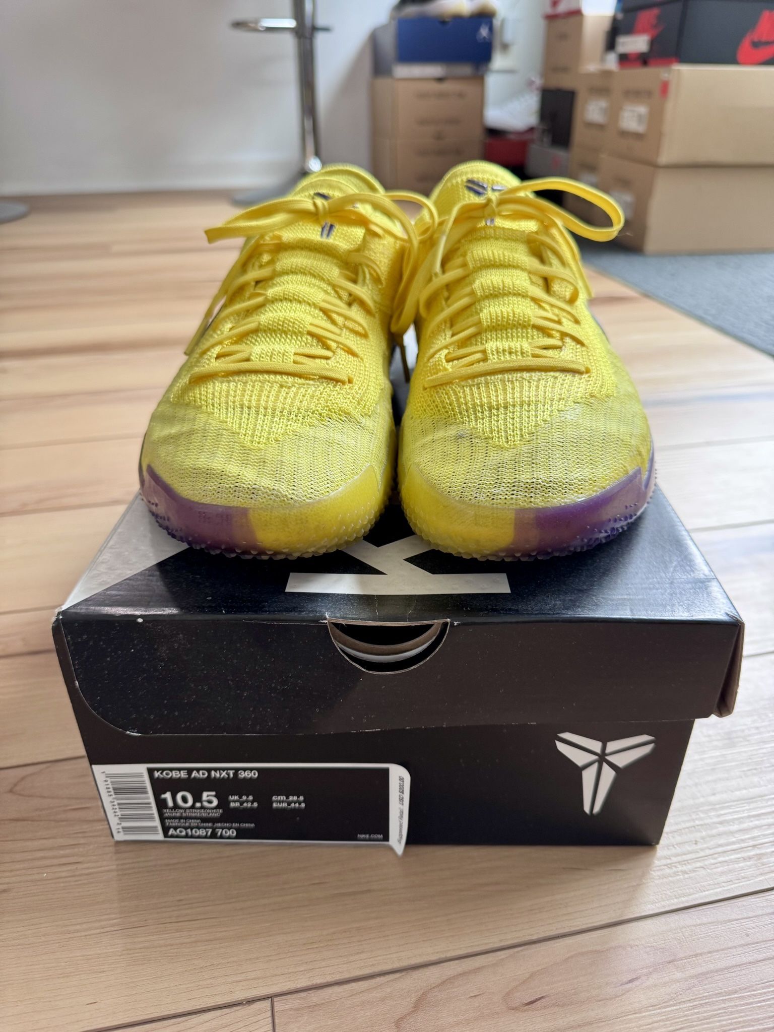 Nike Kobe AD NXT 360 ‘Yellow Strike’ Size 10.5