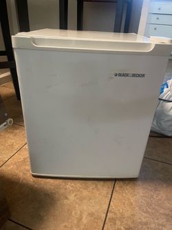 White Mini Fridge