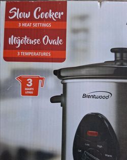 NEW BRENTWOOD SLOW COOKER