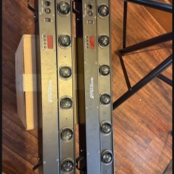 DJ Light Rockville Motion strip Pair With bags.  Moving Head