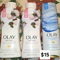 Olay Body Wash Bundle 