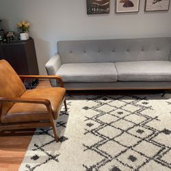 MCM Sofa Couch and Armchair
