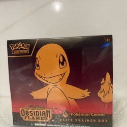 Obsidian Flames Pokemon Center ETB Elite Trainer Box - New/Sealed Pokemon Cards