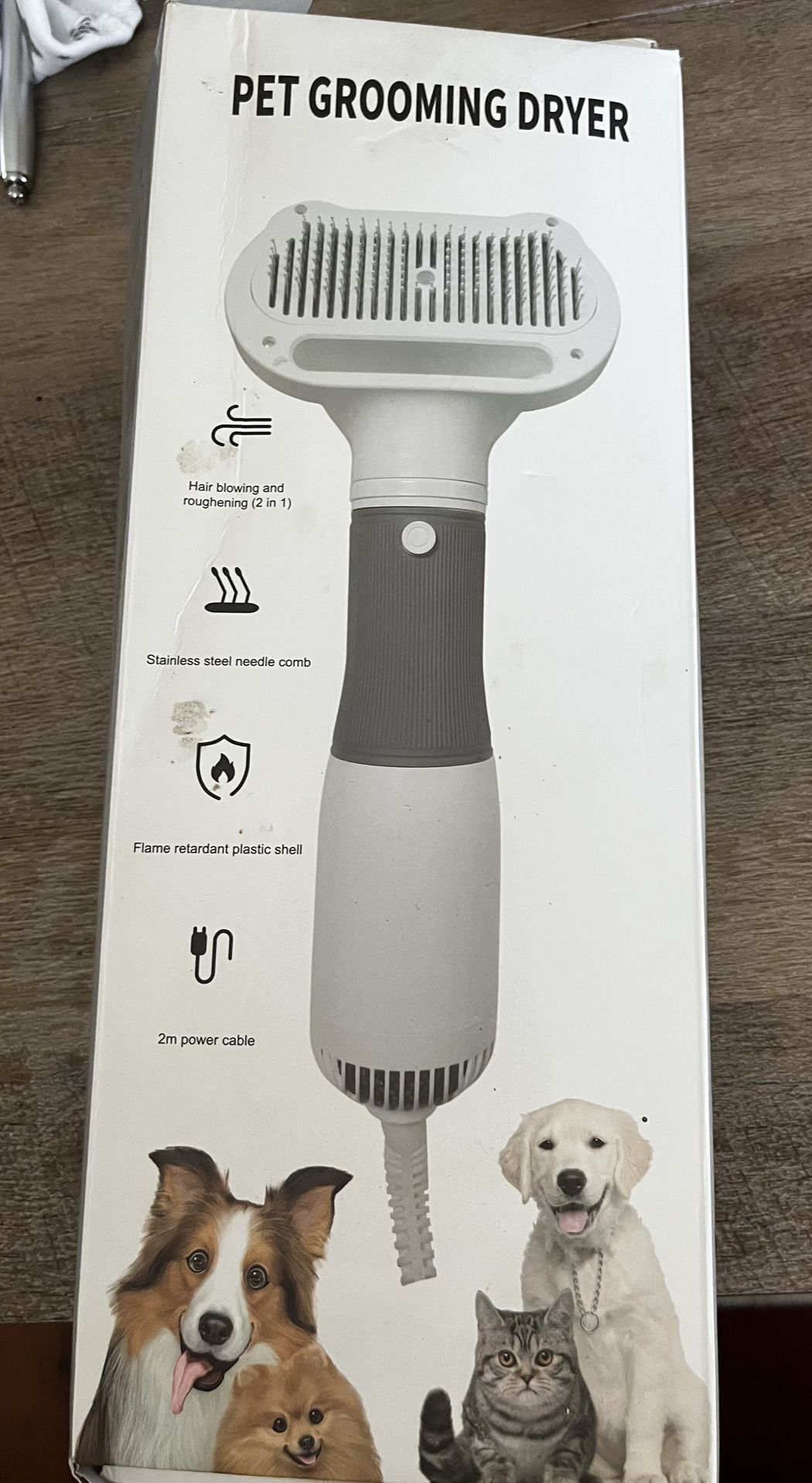 Pet Grooming Brush Dryer