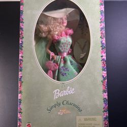 2001 Special Edition Simply Charming Barbie Doll NRFB #54241 Floral Dress