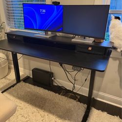Black Modern Desk