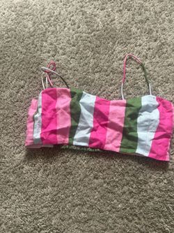 Zara cropped tank top Pink Small