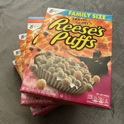 Travis Scott Cereal Family Size  ( Opened )
