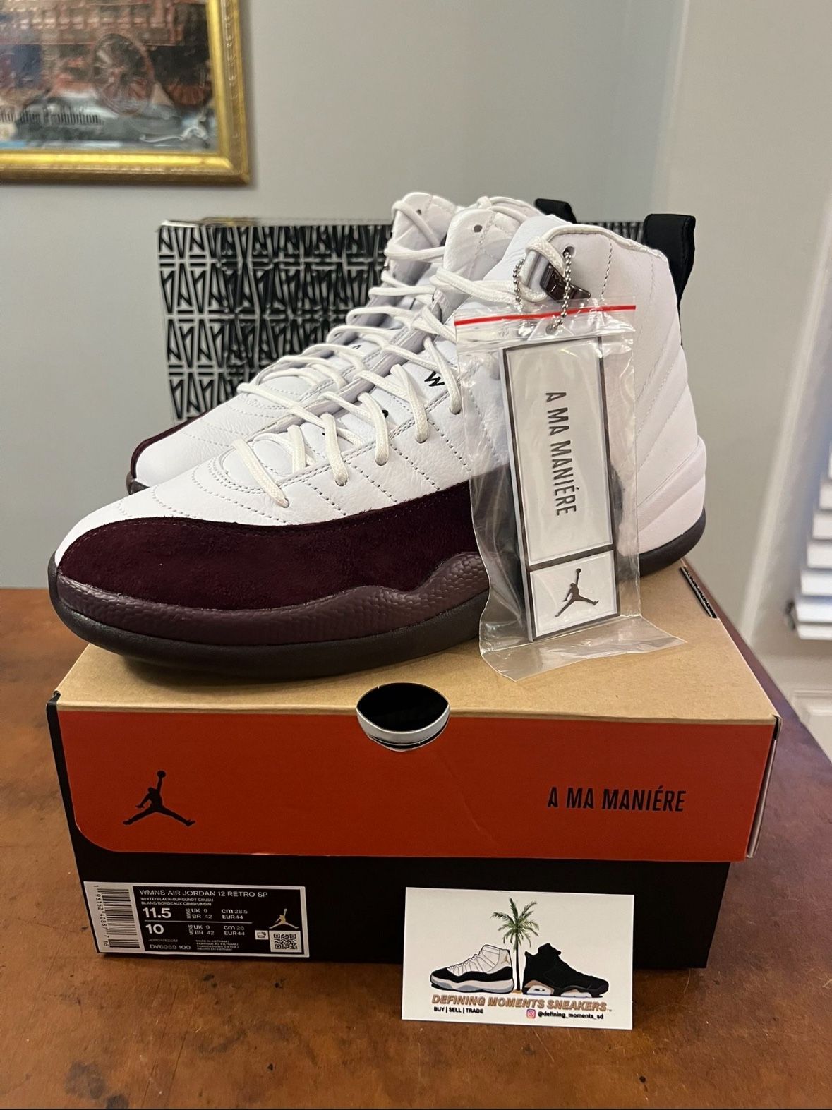 Nike Air Jordan Retro 12 A Ma Maniere Sizes 9.5