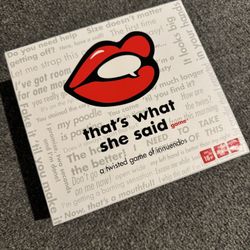 That's What She Said - The Twisted Party Game