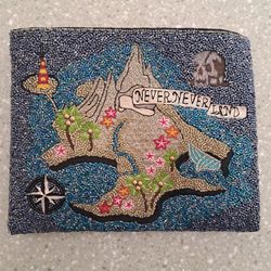 Mary Frances Disney Peter Pan "Never Never Land" Beaded Crossbody Purse