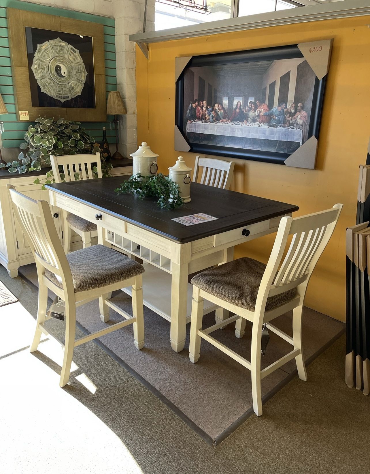 Dining Set Table With 4 Chairs