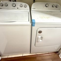 Whirlpool Washer and dryer