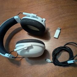 Razer Blackshark V2 Wireless Headphones (White)
