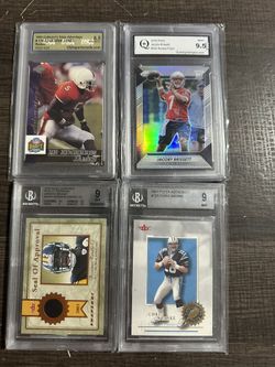 5 group cards 1st grade Graded Card Display Case Tabletop /w Standing Legs main image 1