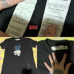 Off-White Golden Ratio Graphic T-Shirt Size L