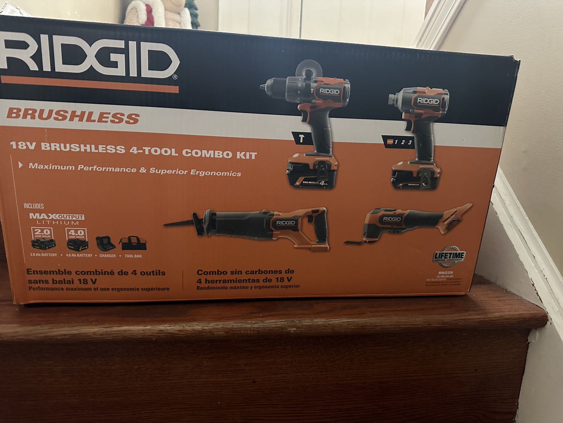 Ridgid 4 Tool Combo
