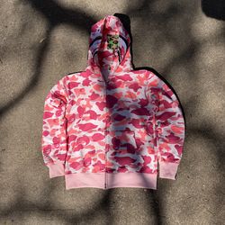 Pink Bape Hoodie