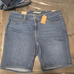 Levi's Shaping Bermuda Shorts 