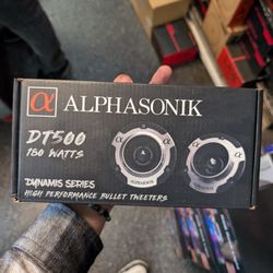 Alphasonik DT500 DYNAMIS PRO Series Bullet Tweeters