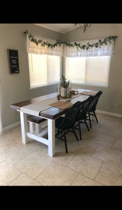 Farmhouse Dining Room Chairs Set of Four Furniture