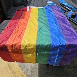 Premium Nylon Rainbow Pride Flag
24x48