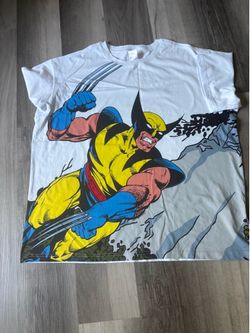 Size 2XL,  Marvel Molverine T-Shirt