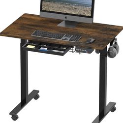 Sit & Stand Mobile Desk BRAND NEW IN BOX 📦 