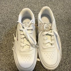 White Reeboks brand New