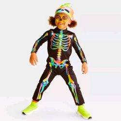 Multi color skeleton 💀 halloween costume