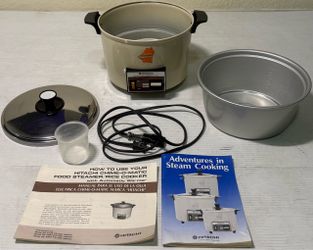 Hitachi Chime-O-Matic Rice Cooker Rd-5083 8.3 Cup White Japan Vintage