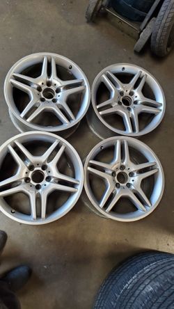 18" amg mercedes wheels