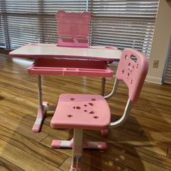 Desk And Chair For Girls 