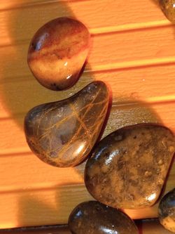 Unique Beach & River Gem Pebbles 