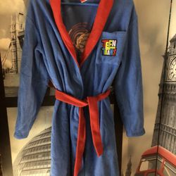 Teen Titans Bath Robe Size Large