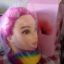 Hair Training Doll Head