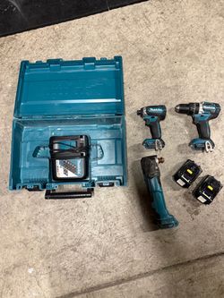 Makita Cordless Tool Set with Case