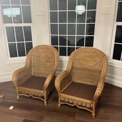 Wicker chairs 