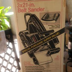 Sears Craftsman 3x21 Belt Sander 1 HP Corded 110-120V Model (contact info removed)31