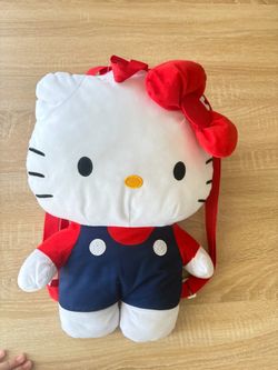 Hello Kitty Plush Backpack