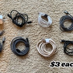 Chargers and Charging Cables