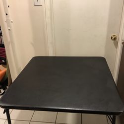 Folding Card Table