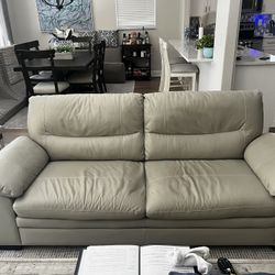 Leather Couch 