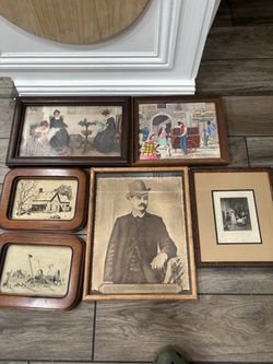 Assorted Vintage Wall Decor
