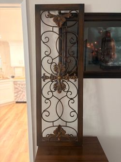 Iron wall art
