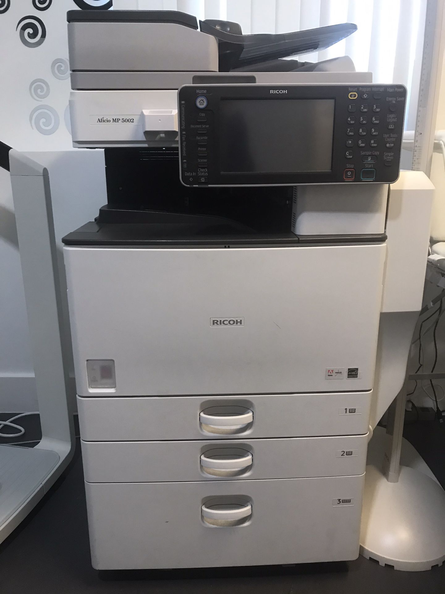 Printer with scanning