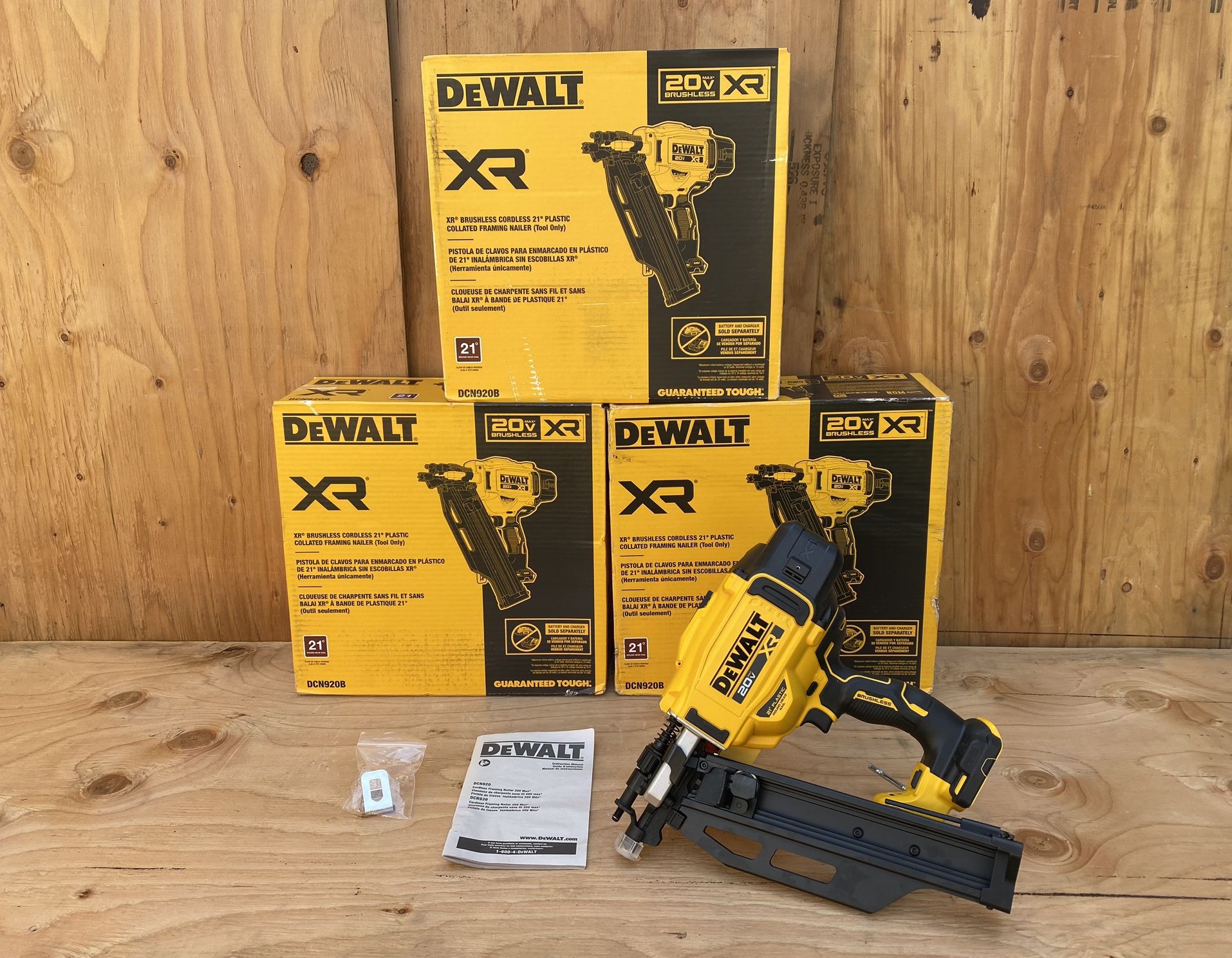 Dewalt 21° Framing Nailer 20v XR Brushless Model DCN920 (Tool Only)