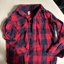 Gap kids flannel size 6-7